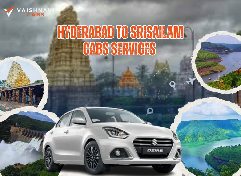 hyderabad to srisailam cabs services